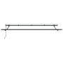 Toldo con Persiana Rayado Crema 350 x 200 x 120 cm Tela y Metal