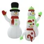 Inflatable snowman family with LED 360 cm by vidaXL, Christmas lights - Ref: Foro24-345384, Price: 138,90 €, Discount: %