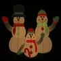 Inflatable snowman family with LED 360 cm by vidaXL, Christmas lights - Ref: Foro24-345384, Price: 138,90 €, Discount: %