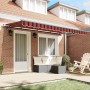 Toldo Retráctil Multicolor 350 x 200 cm Poliéster y Aluminio