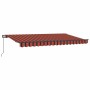 Toldo Retráctil Multicolor 350 x 200 cm Poliéster y Aluminio
