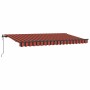 Toldo Retráctil Multicolor 350 x 200 cm Poliéster y Aluminio
