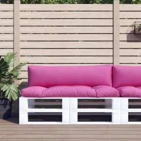 Palettenkissen 2 Stück rosa Oxford-Stoff von vidaXL, Kissen für Stühle und Sofas - Ref: Foro24-360942, Preis: 47,40 €, Rabatt: %