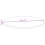 Tischplatte aus Bambus Ø80x1,5 cm von vidaXL, Tischplatten - Ref: Foro24-352676, Preis: 67,09 €, Rabatt: %