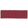 Kissen für Sonnenliege 2 Stück Oxford Stoff rot rot von vidaXL, Kissen für Stühle und Sofas - Ref: Foro24-361993, Preis: 52,2...