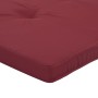 Kissen für Sonnenliege 2 Stück Oxford Stoff rot rot von vidaXL, Kissen für Stühle und Sofas - Ref: Foro24-361993, Preis: 52,2...