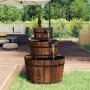 Water fountain with pump solid fir wood 60x60x94 cm by vidaXL, Fountains and waterfalls - Ref: Foro24-363332, Price: 263,40 €...