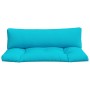 Palettenkissen 2 Stück Oxford Stoff türkis von vidaXL, Kissen für Stühle und Sofas - Ref: Foro24-360943, Preis: 53,77 €, Raba...