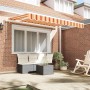 Toldo Retráctil Multicolor 350 x 200 cm Poliéster y Aluminio