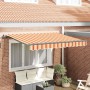 Toldo Retráctil Multicolor 350 x 200 cm Poliéster y Aluminio