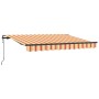Toldo Retráctil Multicolor 350 x 200 cm Poliéster y Aluminio