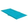 Chair cushions with low backrest 2 pcs turquoise fabric by vidaXL, Cushions for chairs and sofas - Ref: Foro24-361337, Price:...