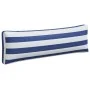 Cojines para palés 3 piezas tela Oxford azul y blanco a rayas von vidaXL, Kissen für Stühle und Sofas - Ref: Foro24-360959, P...