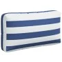 Cojines para palés 3 piezas tela Oxford azul y blanco a rayas von vidaXL, Kissen für Stühle und Sofas - Ref: Foro24-360959, P...