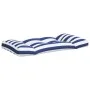 Cojines para palés 3 piezas tela Oxford azul y blanco a rayas von vidaXL, Kissen für Stühle und Sofas - Ref: Foro24-360959, P...