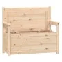 Bank aus massivem Kiefernholz, 112,5 x 51,5 x 96,5 cm von vidaXL, Banken - Ref: Foro24-823559, Preis: 118,52 €, Rabatt: %