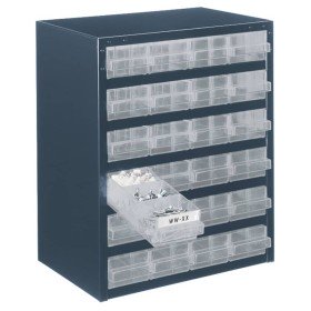 Organizador de herramientas Raaco 250/24-1 137577 con 45 cajones