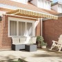 Toldo Retráctil Multicolor 350 x 200 cm Poliéster y Aluminio