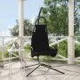 Garten-Hängesessel mit Stahlkissen und schwarzem Oxford-Stoff von vidaXL, Gartenwippen - Ref: Foro24-362728, Preis: 109,83 €,...