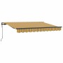 Toldo Retráctil Multicolor 350 x 200 cm Poliéster y Aluminio