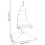 Garten-Hängesessel mit Stahlkissen und schwarzem Oxford-Stoff von vidaXL, Gartenwippen - Ref: Foro24-362728, Preis: 109,83 €,...