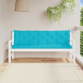 Garden Bench Cushions 2 Pcs Turquoise Oxford Fabric by vidaXL, Cushions for chairs and sofas - Ref: Foro24-361734, Price: 51,...