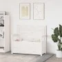 Solid white pine wood bench 112.5x51.5x96.5 cm by vidaXL, Banks - Ref: Foro24-823560, Price: 143,51 €, Discount: %
