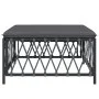 Garden stool with anthracite gray woven fabric cushion by vidaXL, Modular outdoor sofas - Ref: Foro24-364144, Price: 45,35 €,...