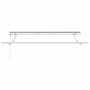 Toldo Retráctil Blanco 350 x 200 cm Poliéster y Aluminio