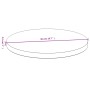 Tischplatte aus Bambus Ø50x2,5 cm von vidaXL, Tischplatten - Ref: Foro24-352680, Preis: 39,11 €, Rabatt: %
