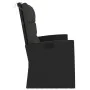 Liegende Gartenbank und schwarze synthetische Rattankissen 118 cm von vidaXL, Gartenbänke - Ref: Foro24-362185, Preis: 151,25...