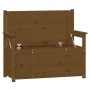 Banco de madera maciza pino marrón miel 112,5x51,5x96,5 cm de vidaXL, Bancos - Ref: Foro24-823562, Precio: 164,37 €, Descuent...