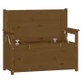 Solid pine wood bench honey brown 112.5x51.5x96.5 cm by vidaXL, Banks - Ref: Foro24-823562, Price: 162,58 €, Discount: %