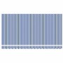 Toldo Retráctil Manual Azul y 400x200 cm tela