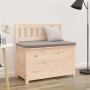 Banco de madera maciza de pino 80x41x77 cm de vidaXL, Bancos - Ref: Foro24-823549, Precio: 82,95 €, Descuento: %