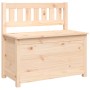 Banco de madera maciza de pino 80x41x77 cm de vidaXL, Bancos - Ref: Foro24-823549, Precio: 82,95 €, Descuento: %
