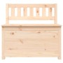 Banco de madera maciza de pino 80x41x77 cm de vidaXL, Bancos - Ref: Foro24-823549, Precio: 82,95 €, Descuento: %