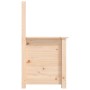 Banco de madera maciza de pino 80x41x77 cm de vidaXL, Bancos - Ref: Foro24-823549, Precio: 82,95 €, Descuento: %