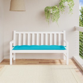 Cojín de banco de jardín tela Oxford turquesa 150x50x7 cm by vidaXL, Cushions for chairs and sofas - Ref: Foro24-361620, Pric...
