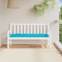 Cojín de banco de jardín tela Oxford turquesa 150x50x7 cm by vidaXL, Cushions for chairs and sofas - Ref: Foro24-361620, Pric...