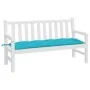Cojín de banco de jardín tela Oxford turquesa 150x50x7 cm by vidaXL, Cushions for chairs and sofas - Ref: Foro24-361620, Pric...