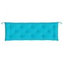 Cojín de banco de jardín tela Oxford turquesa 150x50x7 cm de vidaXL, Cojines para sillas y sofás - Ref: Foro24-361620, Precio...