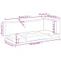 Cushions for pallets 3 units Oxford fabric leaf print by vidaXL, Cushions for chairs and sofas - Ref: Foro24-360963, Price: 8...