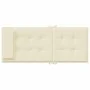High back chair cushions 4 pcs cream color Oxford fabric by vidaXL, Cushions for chairs and sofas - Ref: Foro24-361881, Price...