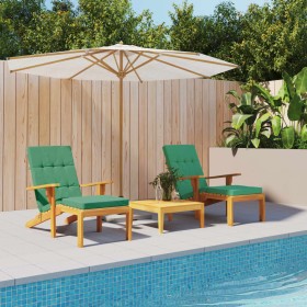 Cojines para tumbona 2 uds tela Oxford verde von vidaXL, Kissen für Stühle und Sofas - Ref: Foro24-361989, Preis: 49,46 €, Ra...