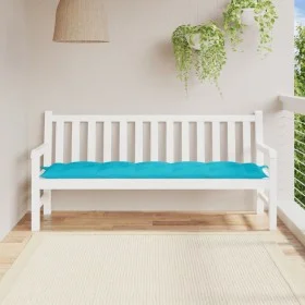 Turquoise Oxford fabric garden bench cushion 180x50x7 cm by vidaXL, Cushions for chairs and sofas - Ref: Foro24-361639, Price...