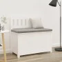 Solid white pine wood bench 80x41x77 cm by vidaXL, Banks - Ref: Foro24-823550, Price: 114,56 €, Discount: %