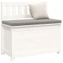 Bank aus massivem weißem Kiefernholz, 80 x 41 x 77 cm von vidaXL, Banken - Ref: Foro24-823550, Preis: 105,80 €, Rabatt: %