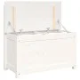 Bank aus massivem weißem Kiefernholz, 80 x 41 x 77 cm von vidaXL, Banken - Ref: Foro24-823550, Preis: 114,56 €, Rabatt: %