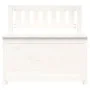 Solid white pine wood bench 80x41x77 cm by vidaXL, Banks - Ref: Foro24-823550, Price: 114,56 €, Discount: %